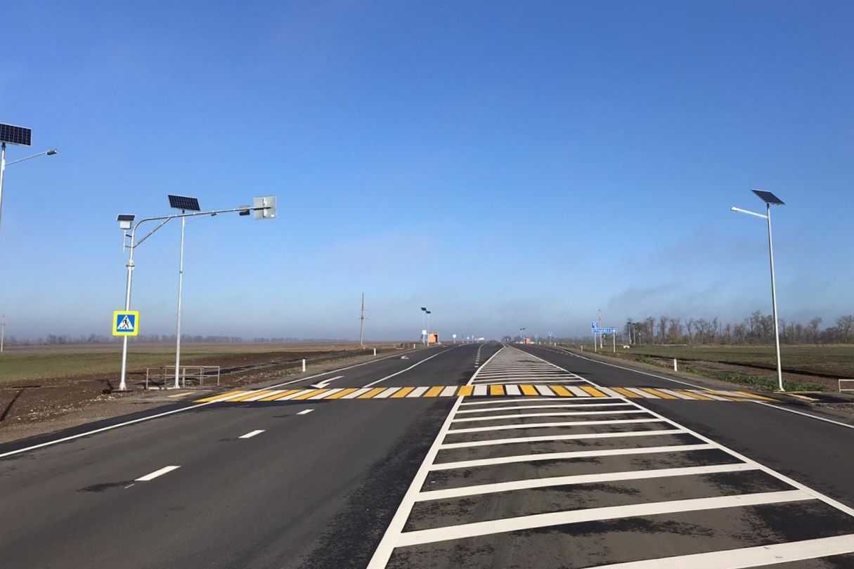 Завершен первый этап реконструкции дороги Азов – Староминская